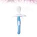 Buy Silicone Baby Toothbrush - Soft Bristles & Teether - Blue Training Toothbrush for Infants - Buy Online on GoSupps.com