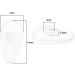 LT Easily 10 Pair Silicone Nose Pads for Glasses & Sunglasses - Compatible with Oakley Contrail OO4147 & Truss Rod Ox5123 - International Shipping Available - Buy Online on GoSupps.com