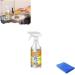 Lqlq Clean Up Kitchen Oil Stains Lqlq Powerful Clean Up Kitchen Oil Stain All-Purpose Kitchen Cleaner for Oven Pot Grill (Color : 1pcs)