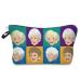 Cosmetic Bag MRSP makeup bag travel small portable with multifunctional waterproof Organizer bag for women (Golden Girls)