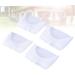 FRCOLOR 2 Pair Toe Shoe Covers - White Toe Separators for Plantar Relief - Comfortable Foot Care Accessories - Buy Online on GoSupps.com