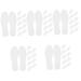 100 Pairs Sweat-Absorbing Insoles Womens Summer Boots Sneaker for Women Shoe Liner Shoe Insoles Full Length Shoes Insert Shoe Cushions for Men Thin Shoe Inserts White Paper