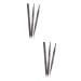 TOVINANNA 2pcs 2 1 Eyebrow Pencil Brush Eyebrow Pencils Double Headed Eyebrow Brow Brush 3d Makeup Water Proof 1 count (Pack of 1) As Shownx2pcs