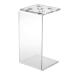 Professional Salon Shear Holder for Stylist Scissors Rack Holder Case Hair Clips Storage Box Hairdressing Combs Organizer Acrylic Transparent