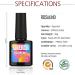 ROSALIND 6 Colors UV Gel Nail Polish Set - Candy Colors for Summer | Soak Off UV LED Cured - 10ml Collection of Nude Pink Green & Blue - Buy Online on GoSupps.com