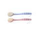 HEALLILY Long Handle Bath Brush Set - Soft Shower Back Scrubber Massager for Home Bathroom (2pcs) - Buy Online on GoSupps.com