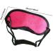 3 Pack Soft Microfiber Eye Sleep Mask Set for Kids & Adults - Stress Relief & Comfort | Rose Red Blue Black - Buy Online on GoSupps.com