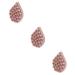 Healeved 3 pcs bath brush laundry collector massage shampoo brush comb shower head hair brush silica gel