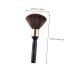 Minkissy Retro Hairbrush - 24x5cm Nylon Brush for Hairdressers & Beards | Broken Bartbried & Chicken Hair Removal - Buy Online on GoSupps.com