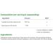 Apex Bonduc Nut Vanan Bonduc Nut 60 capsules 300 mg per capsule Vegan food supplement with Caesalpinia bonduc General wellbeing of women - Buy Online on GoSupps.com