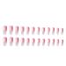 Sinlov 24pcs Nude Gradient Coffin Press On Nails - Long Full Cover Fake Nail Art Tips for Women & Girls - Buy Online on GoSupps.com