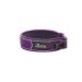 HUNTER DIVO dog collar nylon S purple/grey Purple S