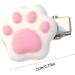 xbiez Chic Hair Clip Mini Cat Paw Shape Hairpin for Ponytail Bangs Dopamine Look Style Hairpins for Teenagers Children 1 pair - Buy Online on GoSupps.com