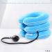 ADITAM Cervical Neck Traction Device Inflatable Traction Device Neck Traction Home Use Pain Relief and Spine Alignment Adjustable Neck Stretcher Plus Eye Mask Gift Gray Double The Comfort Royal Blue - Buy Online on GoSupps.com