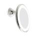 QUR 10X Magnifying Mirror with Light Makeup Mirror with Lights Dimmable LED Makeup Mirror for Bathroom Bedroom Hotel Easy to Use