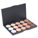Accessotech 15 Color Pure Concealer Palette & Makeup Set | International Shipping Available - Buy Online on GoSupps.com