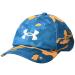 Under Armour Boys' Blitzing Adjustable Hat (422) Radar Blue / / White One Size