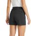 BALEAF Women's Golf Shorts Stretch 4.5" Quick Dry Mesh Breathable Hiking Spandex Active with Pockets Athletic Large Black
