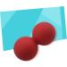 Homsfou Yoga Ball Silicone Gags - Peanut Massage Balls for Plantar Fasciitis & Relaxation | Fitness & Yoga Essentials - Buy Online on GoSupps.com