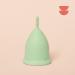 Divine Soft Menstrual Cups - Comfortable Eco-Friendly & Mint Green (Large) | Shop Now - Buy Online on GoSupps.com
