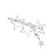minkissy Accessories clips for girls accessories for girls womens barrettes for girl clips star barrettes Alloy Star Barrette star pin Star Bobby Pin star shape blush Blush