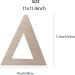 Focal20 Unfinished Wooden Greek Letters - 11 Inch Alphabet for DIY Crafts & Decor - Buy Online on GoSupps.com
