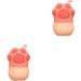 BOKIOESDE 2 Set of Safe Ingredients Easy Operation Face Lifting Contouring Tools For Wide Application Mild To Beauty Tools Face Face Roller Pink Pink 2Set - Buy Online on GoSupps.com