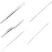 Healifty 10pcs Cleansing Spoon Portable Wax Removal Tools Kit - Ear Cleaner Picks Care, Steel Pick for Digging, Wax Remover Scoop - 14x0.5cmx2pcs - Buy Online on GoSupps.com
