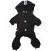Dog Hoodies & Fleece Sweaters for Small to Large Dogs - Cozy Football MVP Style - Winter Warmth in Black - Buy Online on GoSupps.com