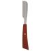 Syh aqye stainless steel razor with classic shaving set men's razor set hairdresser rude mustache mustache razor without blade for salon home hairdresser razor silver