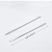 JIHUOO 6-Piece Stainless Steel Double Makeup Spatula Set | Cosmetic Gel & Cream Applicator for Beauty Professionals - Buy Online on GoSupps.com