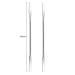 2Pcs Stainless Steel Cosmetic Spatulas - Professional Makeup Mixing Tools - Buy Online on GoSupps.com
