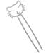 minkissy Cute Cute Hairpin Womens Hair Accessories Chinese Hair Pin Chopsticks for Hair Accessories Bobby Pin Cute Hair Accessories Hot Hair Brush Cat South Korea Girl Japanese-style Alloy
