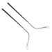 Gleavi glasses 2 piece of silicail replacement glasses frame Ironing glasses repair set metal-glasses arm legs Brillen spare metal replacement stalls.