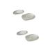 8 Pairs Silicone Insoles Half Insole Heel Pads Silicone Shoe Pad Comfort Heel Pad
