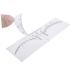 Ipetboom 10pcs Set Microblading Ruler Sticker Scale Ruler Eyebrow Stencil Eyebrow Stickers Make up