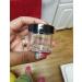 30ml 1oz Refillable Clear Plastic Cosmetic Jars with Screw Cap - Perfect for Makeup Eyeshadow Nail Powder & Lip Scrubs - Bulk Containers - Buy Online on GoSupps.com
