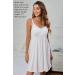 Sosolism Women's Nursing Nightdress | Padded Lace Trim Breastfeeding Dress - Buy Online on GoSupps.com