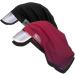 Hairbrella XL Women's Rain Hat | Waterproof Sun Protection | Packable Satin-Lined | Black/Cranberry X-Large - Buy Online on GoSupps.com
