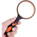 Spacmirrors High Magnification 10x Hand Lens Optics Students to Read Newspapers Observing Plants Portable Ergonomic Flexible Magnifier