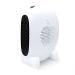twcrvil Indoor Office Mini Fan Heater Desktop Fast Heating Electric Hands Feet Warmer 500W Automatic Power Saving Home Supplies
