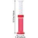 Toilet Gel Stamp Flower Fragrance Bathroom Deodorizer Bowl Cleaner Toilet Wand Stops Limescales and Stains with Air Freshening Deodorizing Clean Red - Buy Online on GoSupps.com