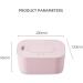 Adjustable Wiping Warmer for Babies - Portable 3 Temperature Modes & USB Dispenser - Ideal for Home & Travel (Pink) - Buy Online on GoSupps.com