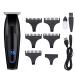 Luejnbogty Electric Hair Clipper USB Rechargeable Professional Hair Barber Haircutter LED Display Digital with 5 Limit Combs