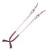 OQCEHA glasses arm replaced low in the glasses glasses replacement bars glasses accessories 1 pair of women purple pile spare bars glasses accessories for borderless glasses