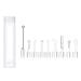 YYS SPY 9PCS Ear Wax Removal Tool Ear Spoon  Earpick Accessories for 3.9mm Otoscope - Mental Ear Spoon  Spiral Ear Pick with Bucket for Adults Children