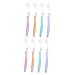 Minkissy 8 STK Ultrafine soft toothbrush children toothbrush travel manual toothbrush hard toothbrush travel toothbrush toothbrush toothbrush for children
