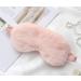 HappyDaily Set of 4 Plush Sleep Masks with Foam Ear Plugs and Travel Pouches (White/Pink/Champagne/Grey) - Buy Online on GoSupps.com