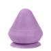 BLBTEDUAMDE Silicone Massage Cone Solid Adsorption Ball Yoga Massager for Lumbar Muscles Back and Foot (Color : Purple-TPE)