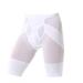 OLIns Mens Boxers High Waisted Tummy Control Shapewear Shorts Slimming Compression Waist Abdomen Shaper Body M White